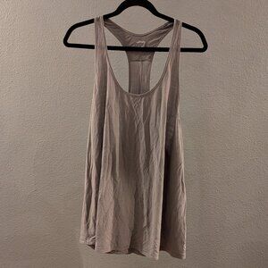 allbirds Women's Natural Flow Studio Tank Gray Sz L